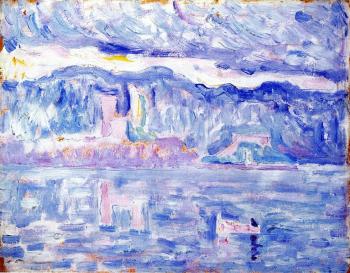 Paul Signac paintings artwork, Antibes (study)